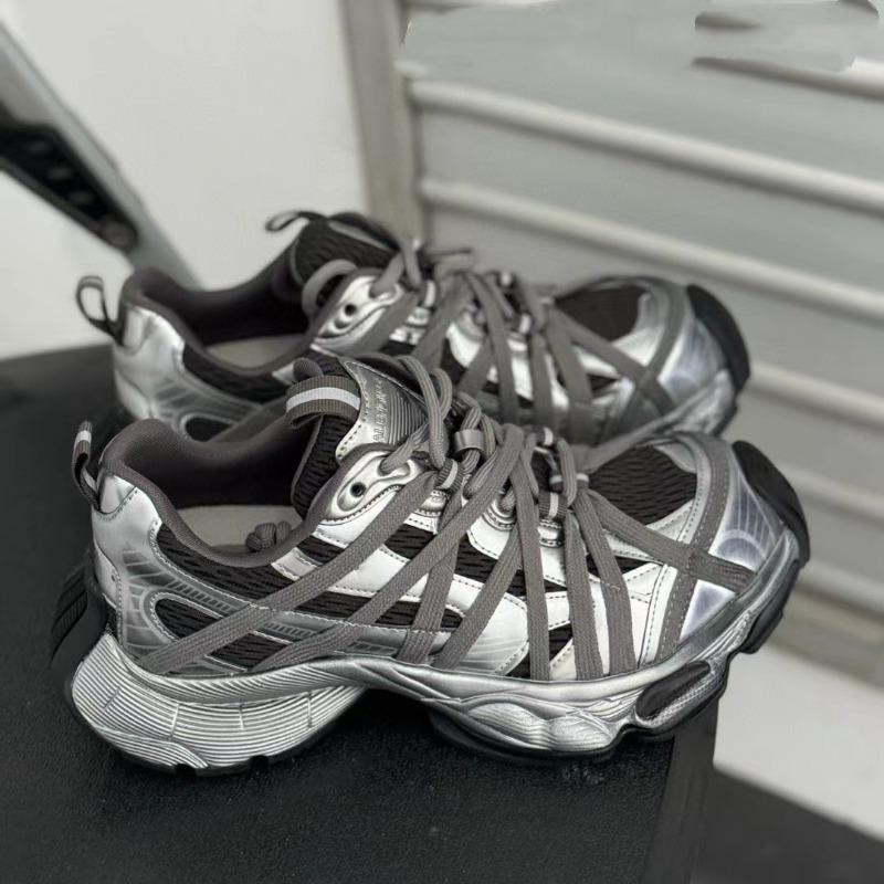 Spider-Man straps platform dad shoes women's new heightening versatile casual sports shoes