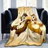 1pc,"Charming Chip 'n' Dale Throw Blanket Perfect for Home Decor, Couch Cover, Outdoor Use, Travel , Office Nap