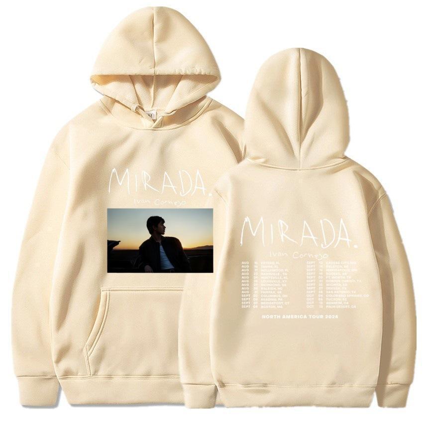 Men's 2026 Spring/Autumn Retro Trendy Hooded Pullover Sweatshirt - Loose High Street Style