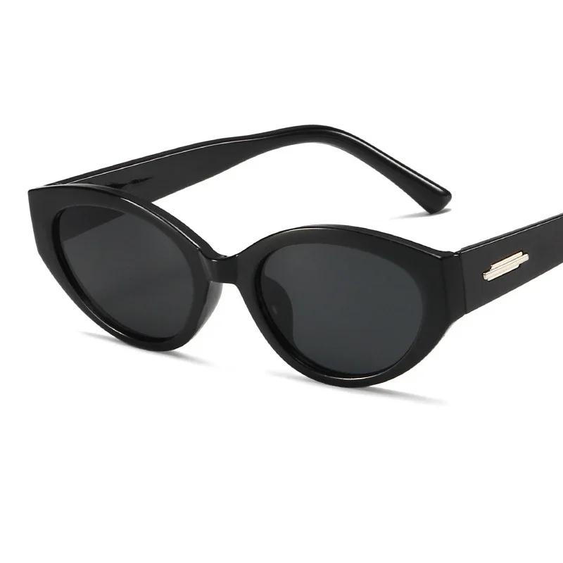 Small Oval Beautiful Sunglasses Women Men Brand Designer Fashion Sun Glasses Female Male Cool Punk Mirror