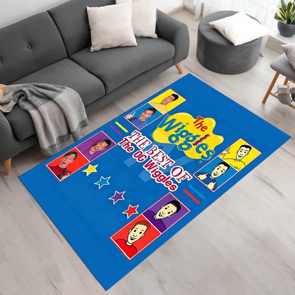 Wiggles Area Rug Perfect for Dining Room Balcony Dormitory Decorate room Antislip Carpet Decorate Offices Perfect Gift for Valentine's Wedding Birthda