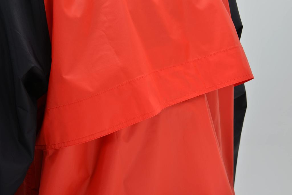 Yamaha Motor YAR32 Motorcycle Rain Size Rain 90792R058M Suit, Separate, Cybertex, Red, M, Waterproof, Gear,