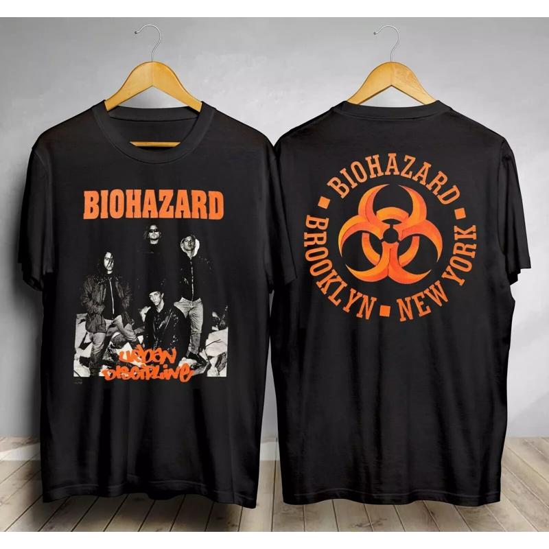 Biohazard Urban Discipline 1992 Shirt Heavy Metal Band Amerikaans Cadeau Fan