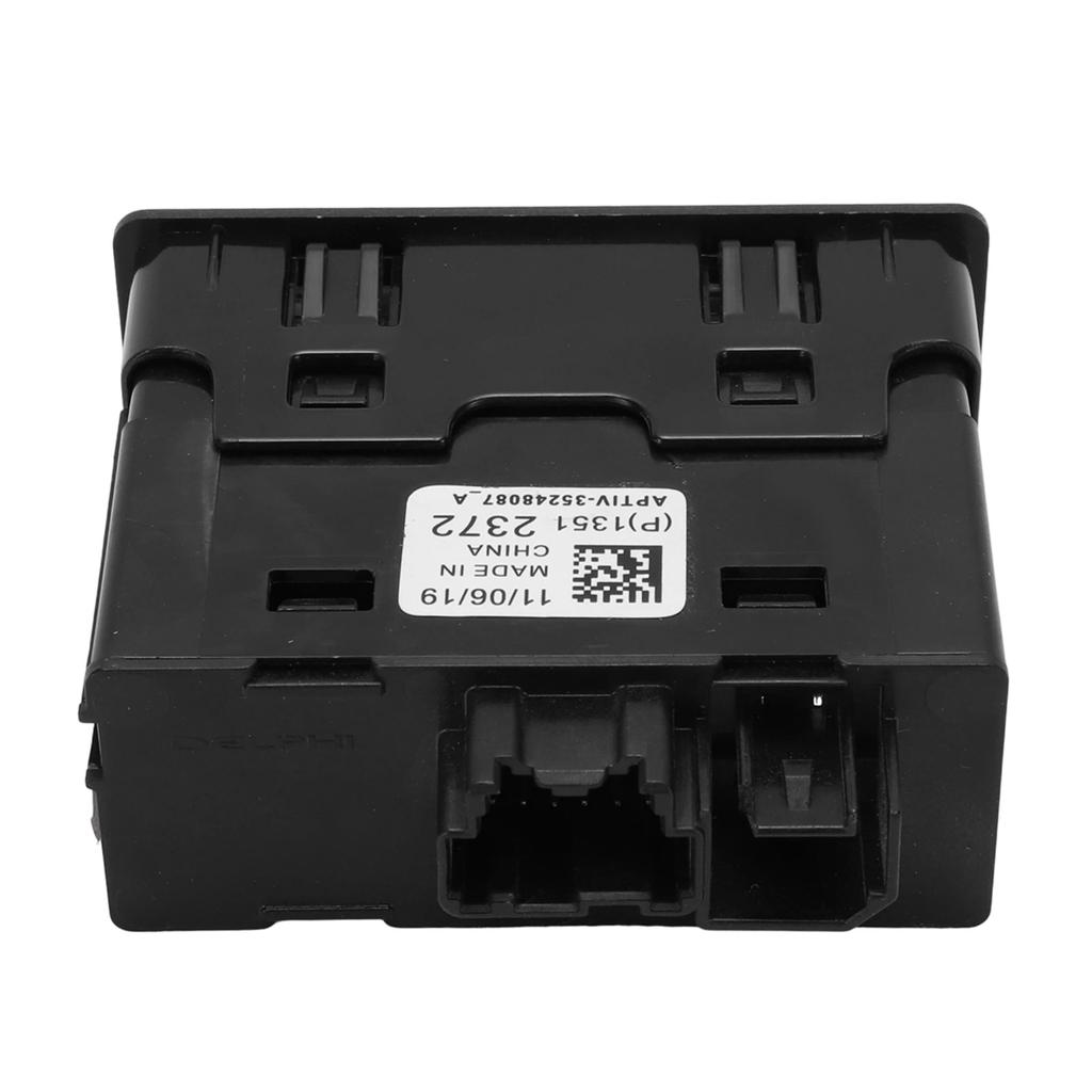 Audio Player and USB Receptacle Assembly Module 13512372 Replacement for Chevy Malibu 2019 2022 USB Port AUX Jack
