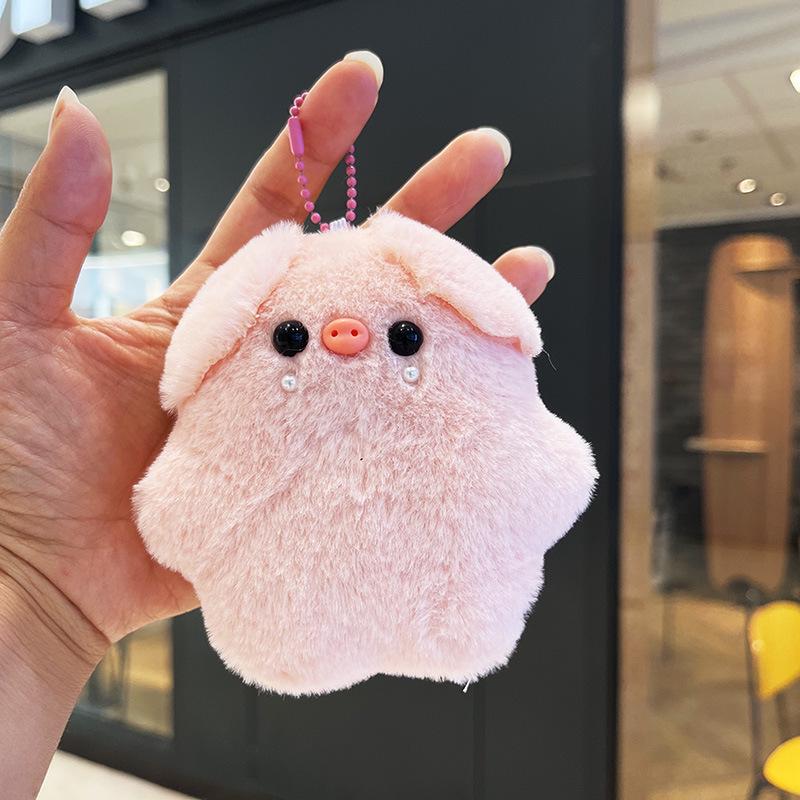 Adorable Capybara Star Cartoon Plush Pendant & Keychain Ornament