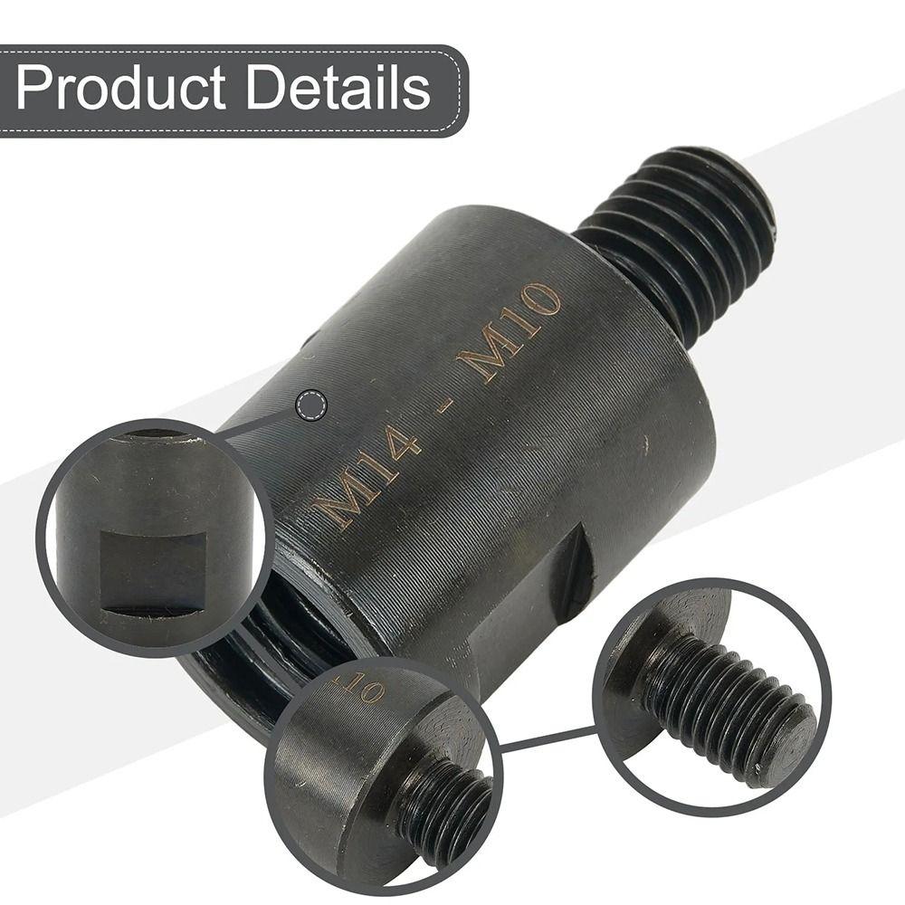1Pcs Adaptive Shaft Thread Converter Connector M10 M14 5/8-11 Connecting Rod