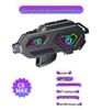 Waterproof Bluetooth Motorcycle Helmet Earphones with Noise Cancelling & Multi-person Intercom