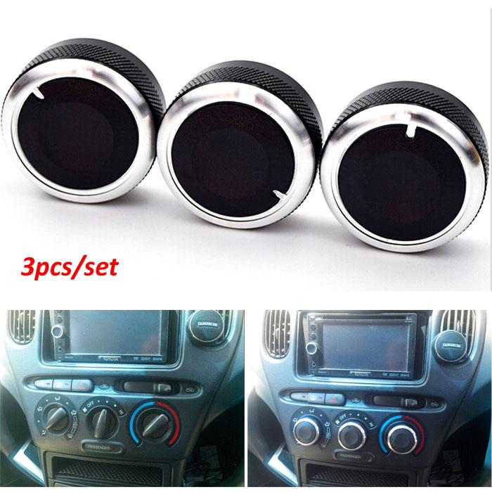 3 PEÇAS SERVE PARA TOYOTA bB SCION xB 03-07 BOTÃO DE INTERRUPTOR DIALS BOTÕES DO AQUECEDOR CAPA A/C