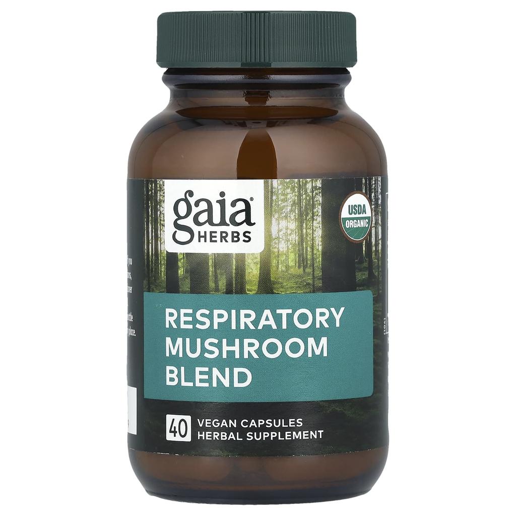 Respiratory Mushroom Blend, 40 Veggie Capsules