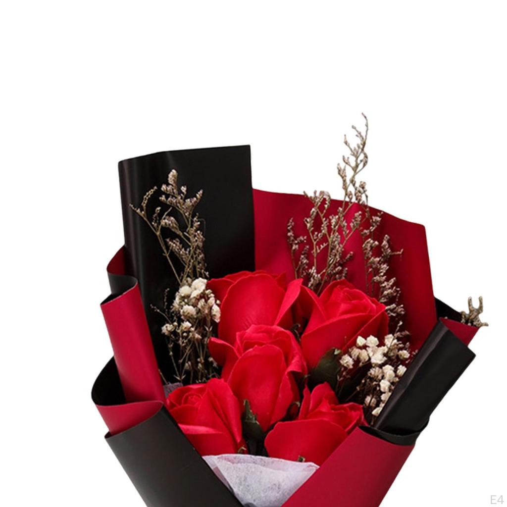Floral Soap Bouquet Gift Set for Elegant Occasions