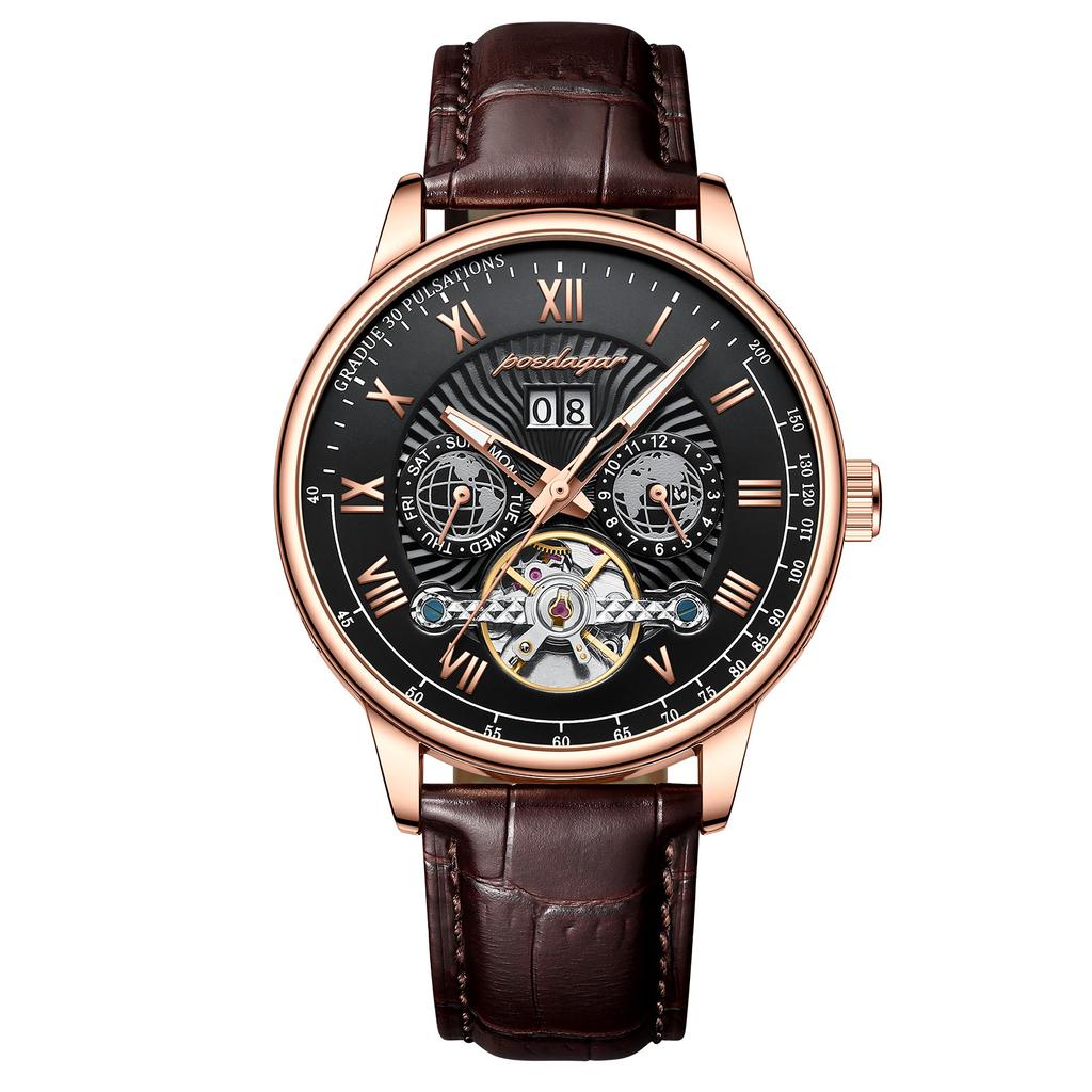 Luxury Belt Men'S Watch Fully Automatic Mechanical Watch