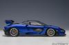 AUTOart McLaren Senna Metallic Blue Finished Product 76079 1/18