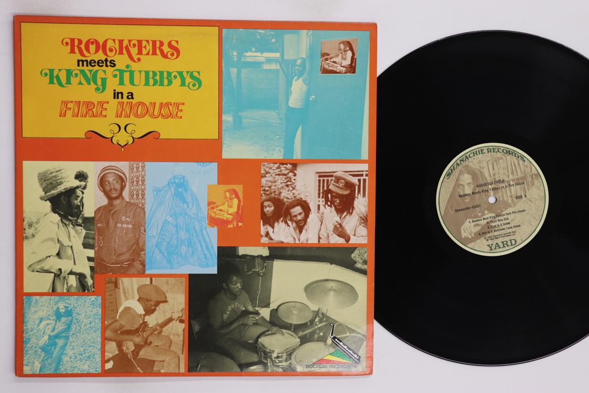 

LP Record AUGUSTUS PABLO Rockers Meets King Tubbys In A Fire SHANACHIE43001 Shanachie 1980 US Reggae Ska Dub Used