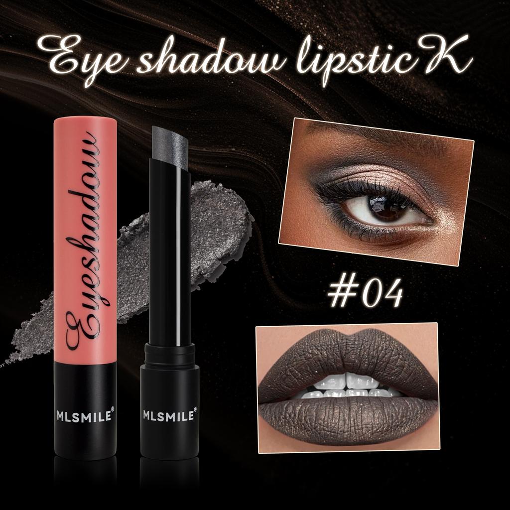 MLSMILE Lipstick Eyeshadow Stick Lazy Eye Makeup Waterproof Non-smudging Pearlescent Eyeshadow Aegyo Sal Pen
