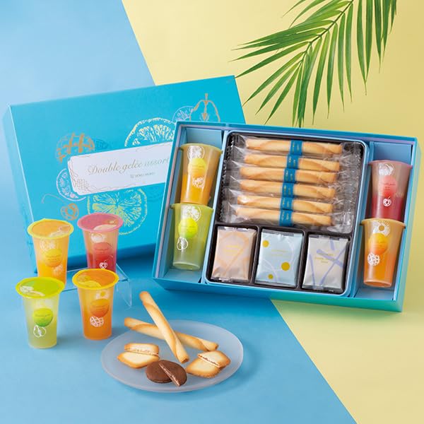 YOKUMOKU Zachodnie Różne Indywidualnie Podwójna Galaretka 8 28 Sztuk Słodycze, Przekąski, Prezenty, Cukiernictwo, Upominki, Papierosy, Pakowane, Asortyment,