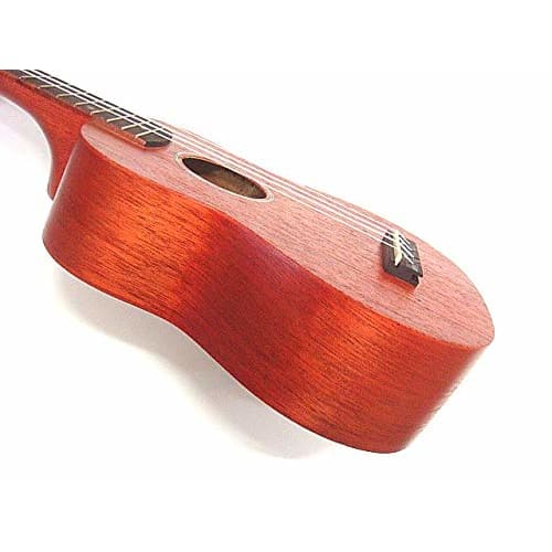Maikai MKU-1 SRD 5-Piece Beginner Ukulele Set In See-Through Red (Ukulele, Instruction Book with DVD, Case, Tuner, Original Picks) - Ships with Safety