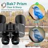MLight 10-30X50 Zoom Binoculars for Adults, High Powered Military Binoculars for Bird Watching, Hunting, Outdoor, Hiking, Concerts Large
