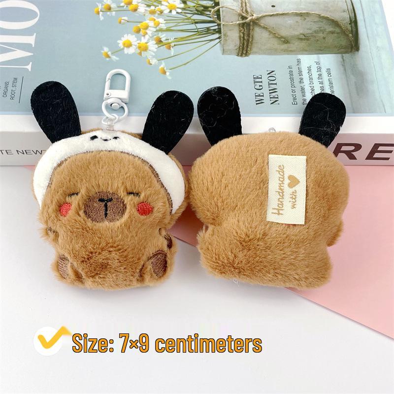 Capybara Charm Pendant: Cute Sanrio Headgear & Children's Accessories