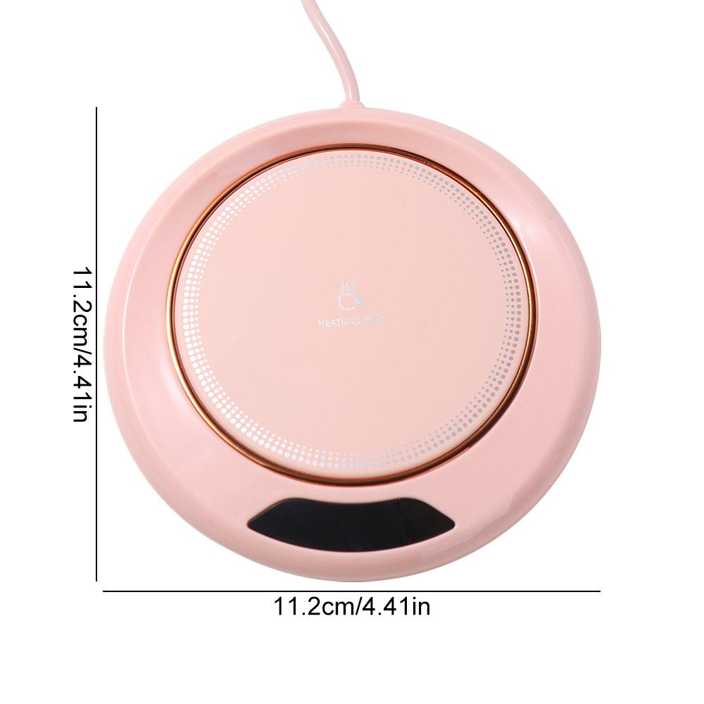 Smart Electric Cups Heater 3 Temperature Water Heating Pad Portable Coffee Mug Warmer  Tea Water