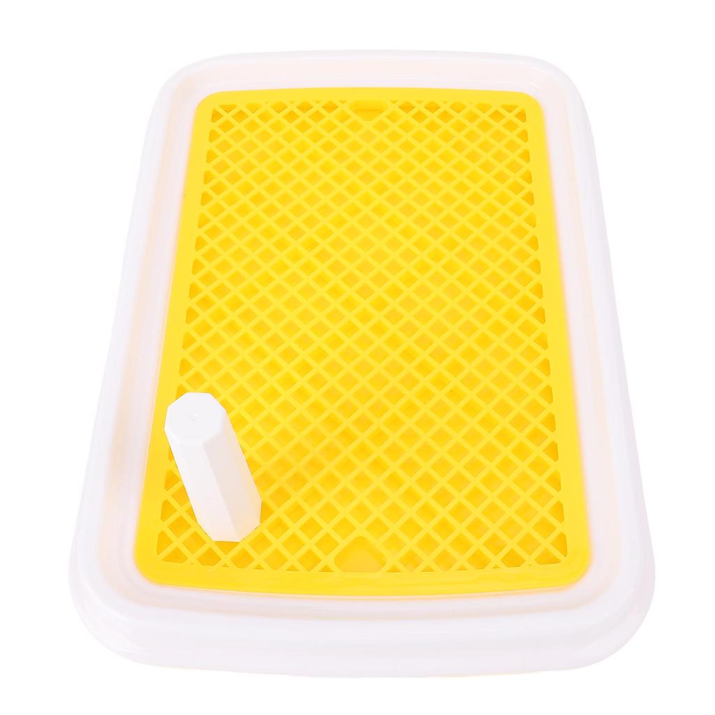 Dog Toilet High Fence Odor Proof Easy To Clean Plastic Pee Pad Holder Pet Potty Tray for Small Dogs