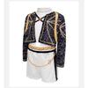Girls School Stage Performance Pop Singer Carnival Party Role Playing Costumes Kids Pretend Game Halloween Cosplay Outfit Suit Set