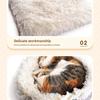 Katzenstreu Winter Neu Hundematte Doppelfunktions-Hundehütte Katzenmatte Plüsch-Hundehütte Haustierhütte Haustierbedarf