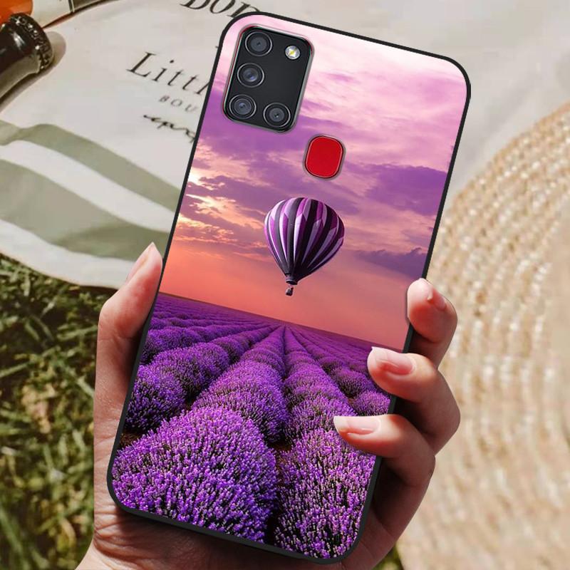 For Samsung A21S Case Phone Cover Silicone Soft TPU Back Cover for Samsung Galaxy A21S Case A 21S A21 S A217F Fundas Bumper