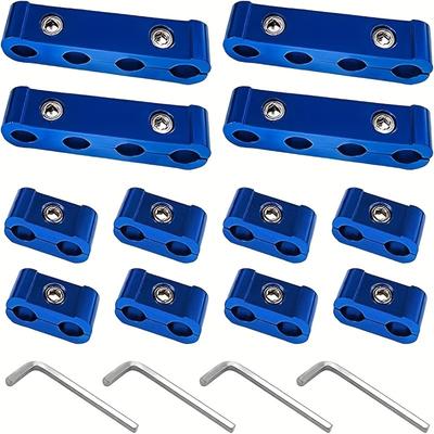 12Pcs/Set Car Spark Plug Cable Clip 8MM/9MM/10MM Wire Clamp Separator Ignition Divider Organizer Electrical Car Accesssories