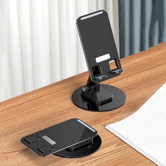 Mobile Phone Holder Base Non-slip Folding Angle Adjustable Multifunctional Stable Desk Bracket Universal Support Tablet PC