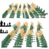 Realistic 48-Piece Vehicles Soldiers Model Toys Toy Model Fighters for Boys Military Men