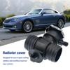 Car Radiator Coolant Filler Fill Neck & Cover Radiator Tank Cap Sealing Four-Way Connector for Dodge Jeep Compass Journey
