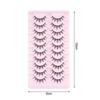 10 Pairs 5 Pairs Of Hard Stem False Eyelashes Mom Feeling Comic Devil False Eyelashes Hard Stem False Eyelashes