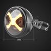 Vancroser inch motorcycle yellow white switching LED high brightness with vehicle inspection compatible with Harley Suzuki Yamaha Honda Rebel 250 Cafe