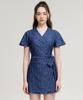 Leijibi Multi Cover-Up Women'S Open Wrap One-Piece Swimsuit Set Navy