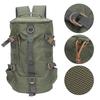 Fishing Bag Folding Cylindrical Large Capacity Fishing Tackle Backpack Travel Storage BagsMilitary