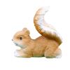 Mini Squirrel Figurine Tiny Resin Squirrel Fairy Garden Accessories Cute Miniature Animal Statue for Moss Landscape DIY Terrarium Home Decor