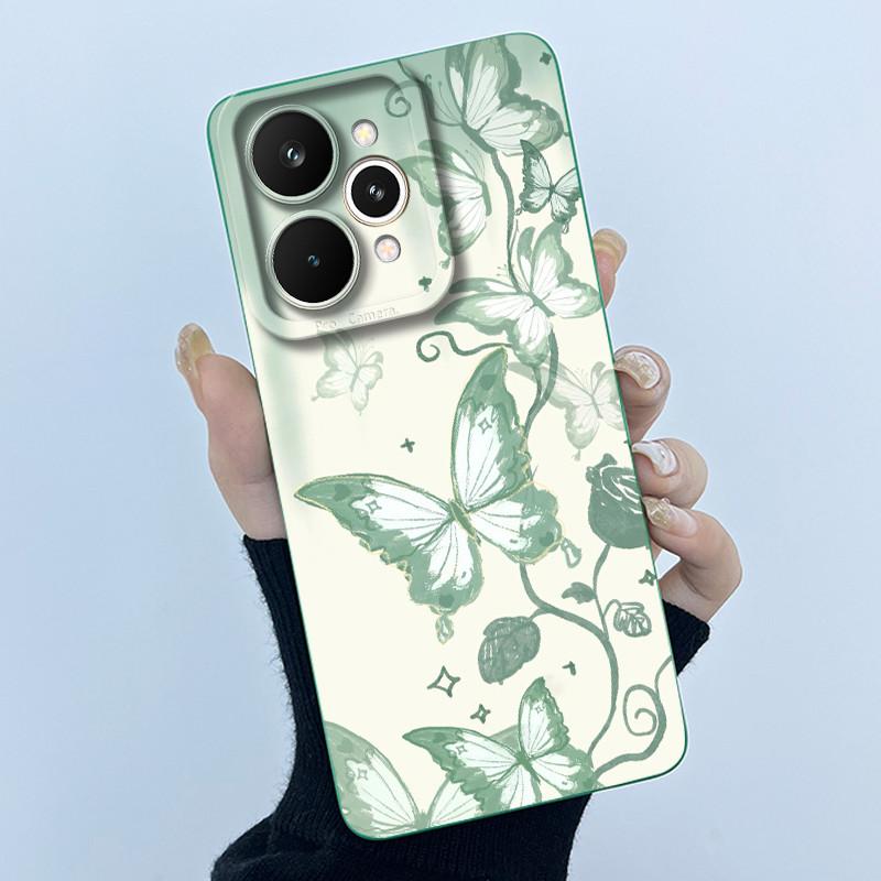 For Realme 15 Pro 5G Phone Case Cute Panda Girl Cats Liquid Silicone Soft Back Cover For Realme15 15Pro High Quality Phone Shell
