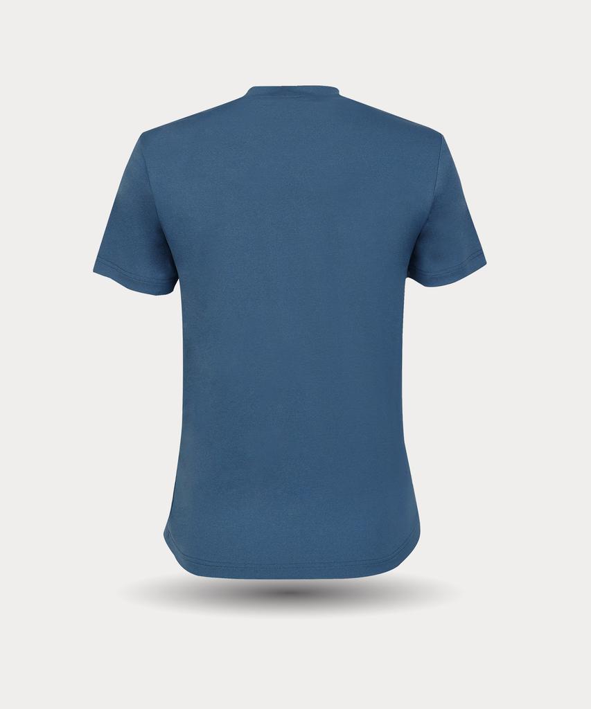 DEUTER Poly Round Catch-On Melange Short Sleeve T-Shirt (Ball)