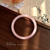 10mm Taro Paste Round Bar Thick Tianshan Jade Bracelet, New Chinese Qipao Style, Imperial Concubine National Style for Women