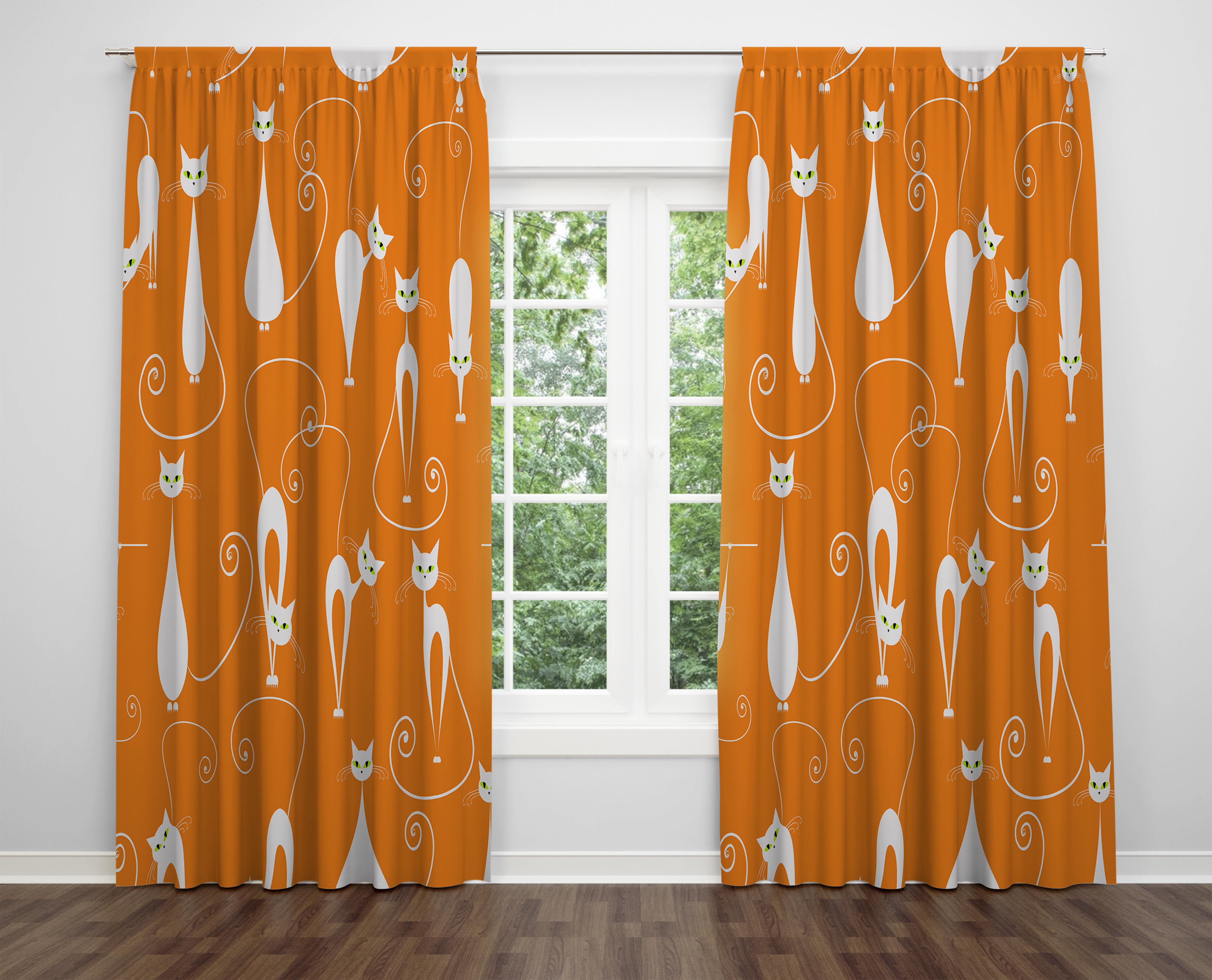 

Декоративний дизайн, високоякісна бавовняна тканина, ви можете вибрати одну або подвійну фіранку з крила 1 piece різнокольоровий