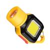 Portable Outdoor Flashlight Keychain Rechargeable LED Mini Light Keychain  Camping