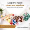 Stuffed Animal Hammock Net Cotton Rope Hanging Plush Toy Storage Net with Tassel Room Decorative Toy Organizer Kids Stuffed Mesh