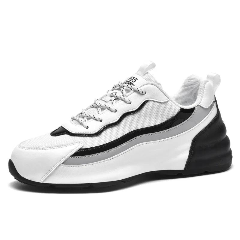 

2024 Мужская обувь Модные кроссовки Дышащая спортивная обувь Мужские кроссовки Повседневная обувь для мужчин Кроссовки для ходьбы Zapatillas Hombre 45 белый