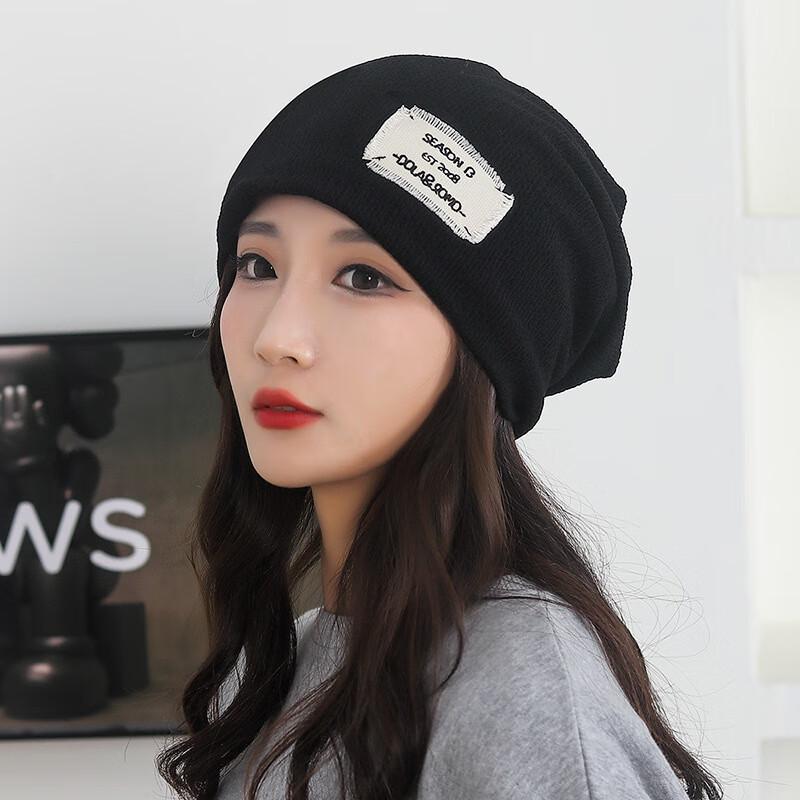 ZHENYUEQI Women s Knitted Slouchy Beanie One Size
