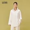 2024 Spring Casual White Long Sleeve Shirt