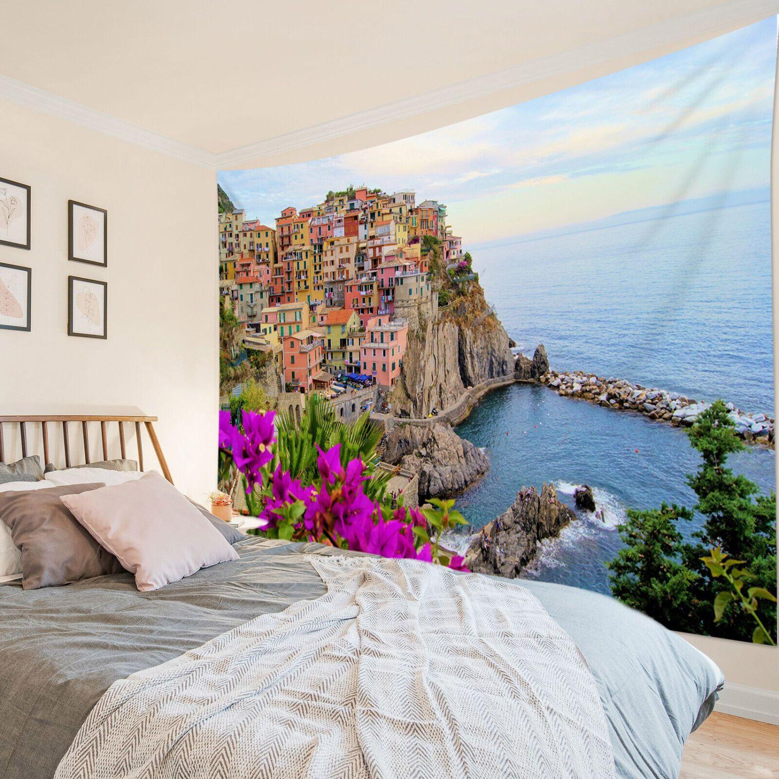 Tapestry of sea nature landscape Venice city 75x100