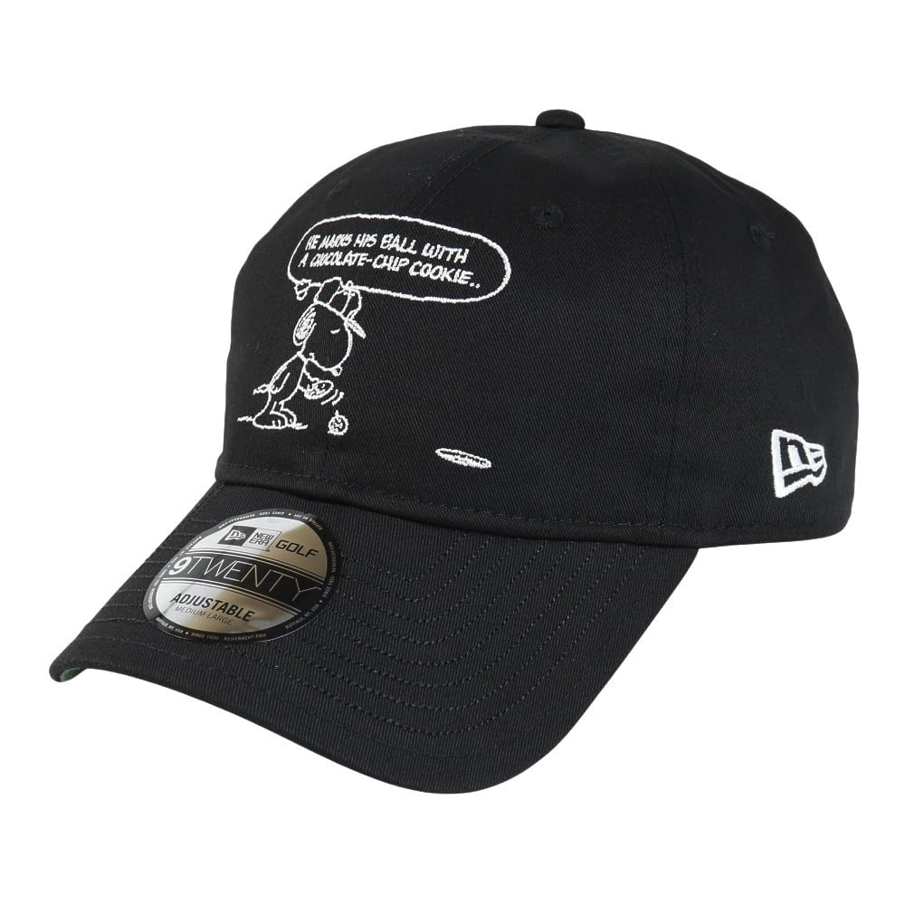 

[New Era] Гольф-кепка 9TWENTY PEANUTS Снупи Коллаборация Черный ML GF 920CS OP PEANUTS COOKIE BLK 14432182 NER36G9096