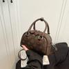 Mini Printed Boston Bag Women's Shoulder Crossbody Bag