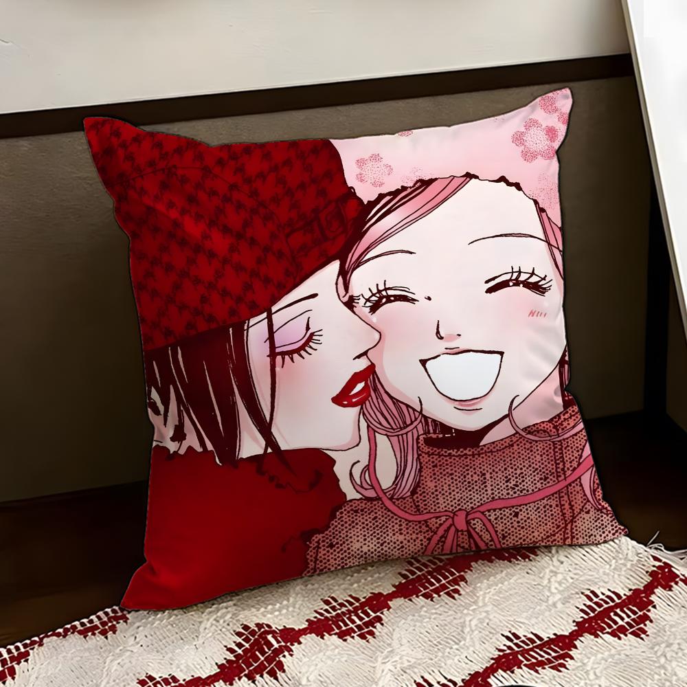 Anime NNNANA Cushion Cover Reversible Soft Durable Pillow Cover Home  Car MultiScene Use for Daily Comfort