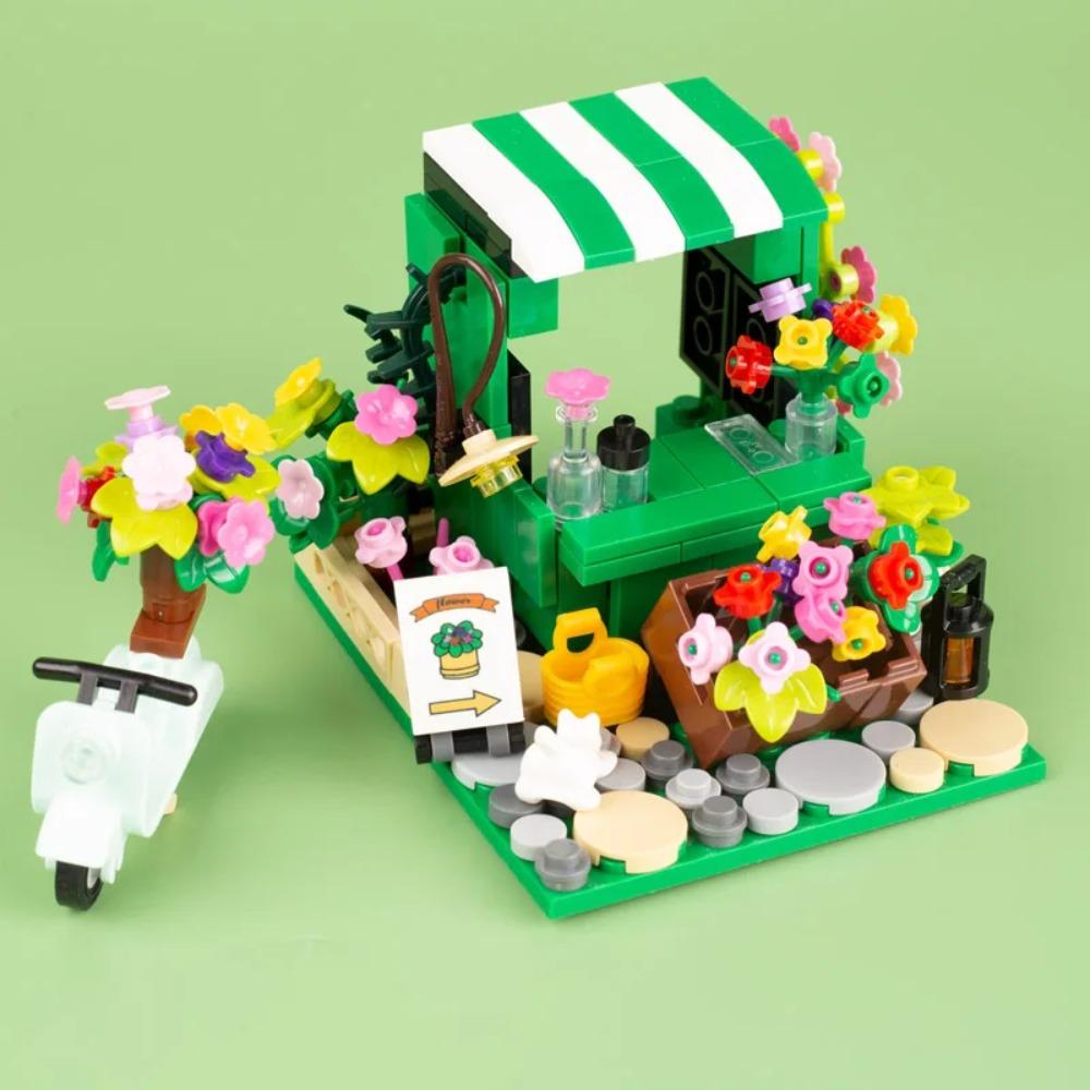 

Городская Еда Уличный Вид Продавец Хот-дог Придорожный Киоск Конструктор Кирпичики Мороженое Газетный киоск Цветочный магазин Мусорный бак Туалет Кирпичики Игрушки